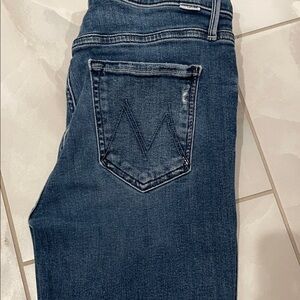 MOTHER Women's Blue Jeans